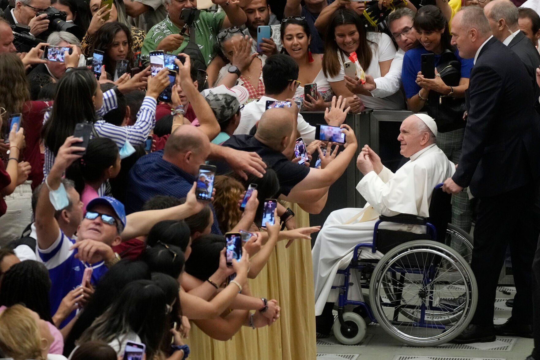 APTOPIX Vatican Pope